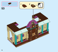 LEGO 41167 instructions page 74 – build guide