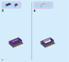 LEGO 41167 instructions page 84 – build guide