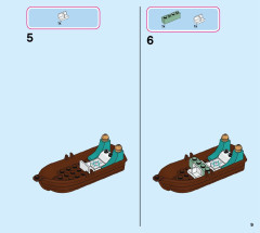 LEGO 41167 instructions page 9 – build guide