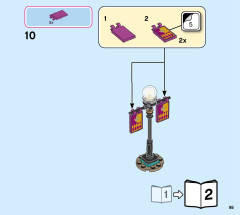 LEGO 41167 instructions page 95 – build guide