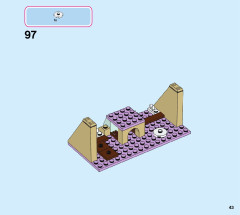 LEGO 41167 instructions page 43 – build guide