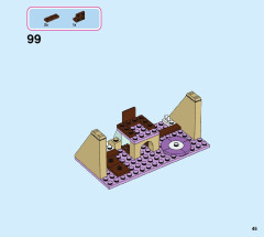 LEGO 41167 instructions page 45 – build guide