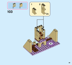LEGO 41167 instructions page 49 – build guide