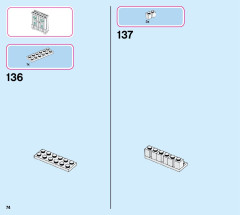LEGO 41167 instructions page 74 – build guide