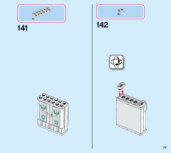 LEGO 41167 instructions page 77 – build guide