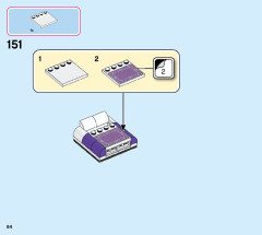 LEGO 41167 instructions page 84 – build guide