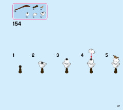 LEGO 41167 instructions page 87 – build guide