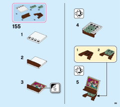 LEGO 41167 instructions page 89 – build guide