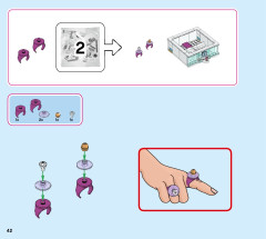 LEGO 41168 instructions page 42 – build guide