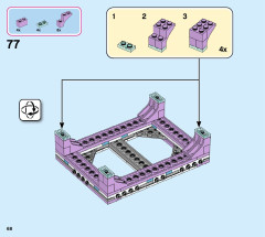 LEGO 41168 instructions page 68 – build guide