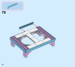 LEGO 41168 instructions page 70 – build guide