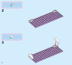 LEGO 41168 instructions page 8 – build guide