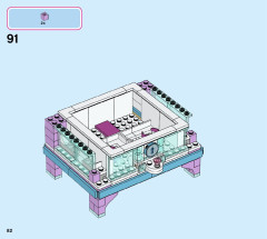 LEGO 41168 instructions page 82 – build guide