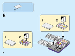 LEGO 41169 instructions page 8 – build guide