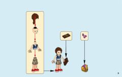 LEGO 41171 instructions page 3 – build guide