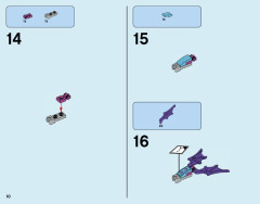 LEGO 41172 instructions page 10 – build guide