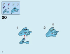 LEGO 41172 instructions page 14 – build guide