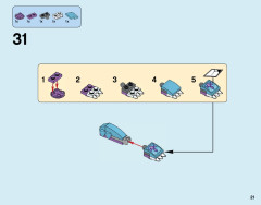 LEGO 41172 instructions page 21 – build guide