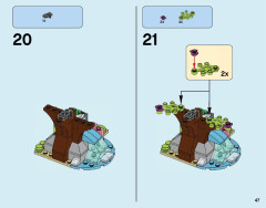 LEGO 41172 instructions page 47 – build guide