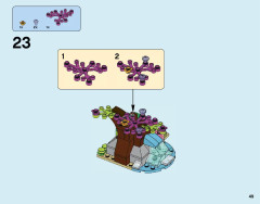 LEGO 41172 instructions page 49 – build guide