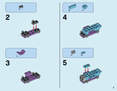 LEGO 41172 instructions page 5 – build guide