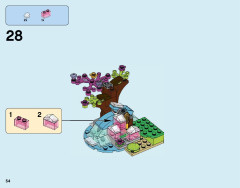 LEGO 41172 instructions page 54 – build guide