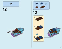 LEGO 41172 instructions page 9 – build guide