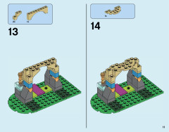 LEGO 41173 instructions page 11 – build guide