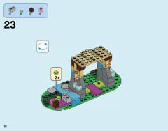 LEGO 41173 instructions page 18 – build guide