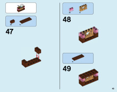 LEGO 41173 instructions page 43 – build guide