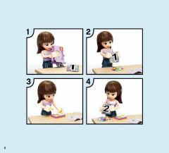 LEGO 41174 instructions page 2 – build guide