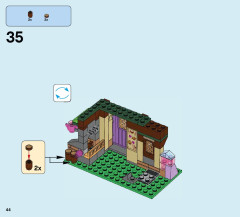 LEGO 41174 instructions page 44 – build guide