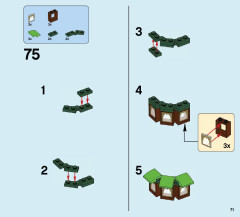 LEGO 41174 instructions page 71 – build guide