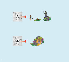 LEGO 41175 instructions page 2 – build guide