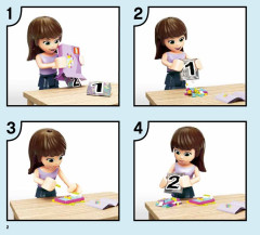 LEGO 41175 instructions page 2 – build guide