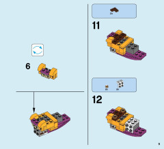 LEGO 41175 instructions page 9 – build guide
