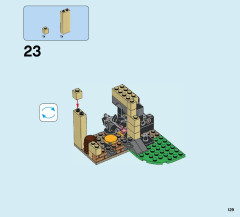 LEGO 41176 instructions page 129 – build guide