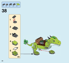 LEGO 41176 instructions page 20 – build guide