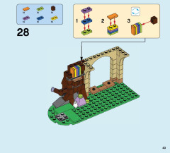 LEGO 41176 instructions page 43 – build guide