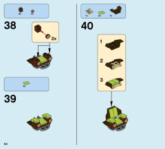 LEGO 41176 instructions page 50 – build guide