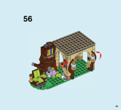LEGO 41176 instructions page 65 – build guide