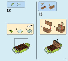 LEGO 41176 instructions page 9 – build guide