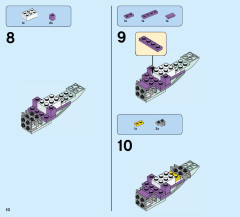 LEGO 41178 instructions page 10 – build guide