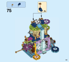 LEGO 41178 instructions page 123 – build guide