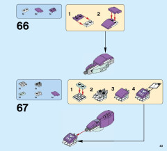 LEGO 41178 instructions page 43 – build guide