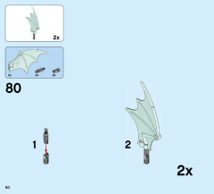 LEGO 41178 instructions page 50 – build guide