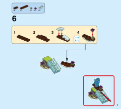 LEGO 41178 instructions page 7 – build guide
