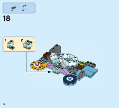 LEGO 41178 instructions page 70 – build guide