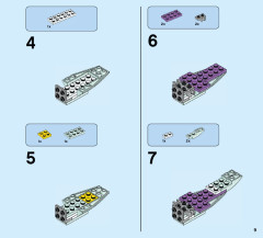 LEGO 41178 instructions page 9 – build guide