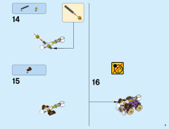 LEGO 41180 instructions page 9 – build guide